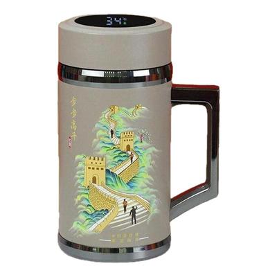 高档陶瓷内胆保温杯景德镇保温杯