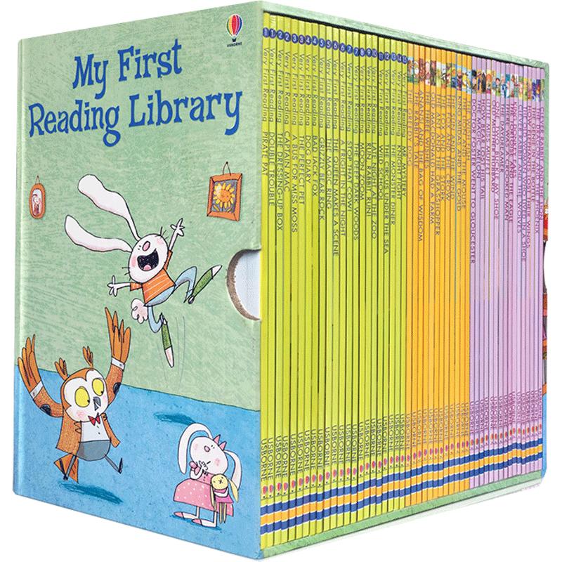 Usborne尤斯伯恩我的第一个图书馆50册My First Reading Library分阶英语儿童进口3-8岁二三四套myfirstlibrary英文原版绘本