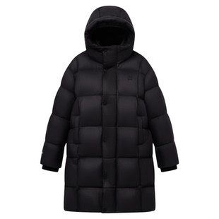 【黑金2.0鹅绒服】英氏女童泡芙羽绒服冬季长款加厚儿童保暖外套