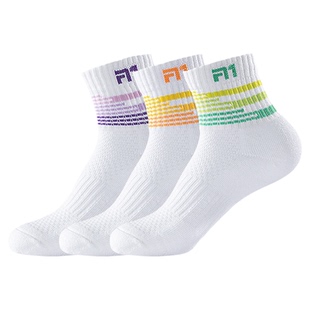 泰昂羽毛球袜子夏季女袜taan专业棉防臭篮球袜运动袜网球袜毛巾袜