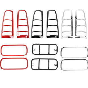 适用于铃木吉姆尼外饰改装后杠雾灯防护罩装饰框JIMNY尾灯罩配件