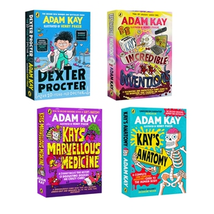 Adam Kay凯的神奇医学搞笑科普英文原版凯的解剖学/凯的神奇医学/凯的神奇发现/儿科医生德克斯特儿童科普读物医学知识童书图文本