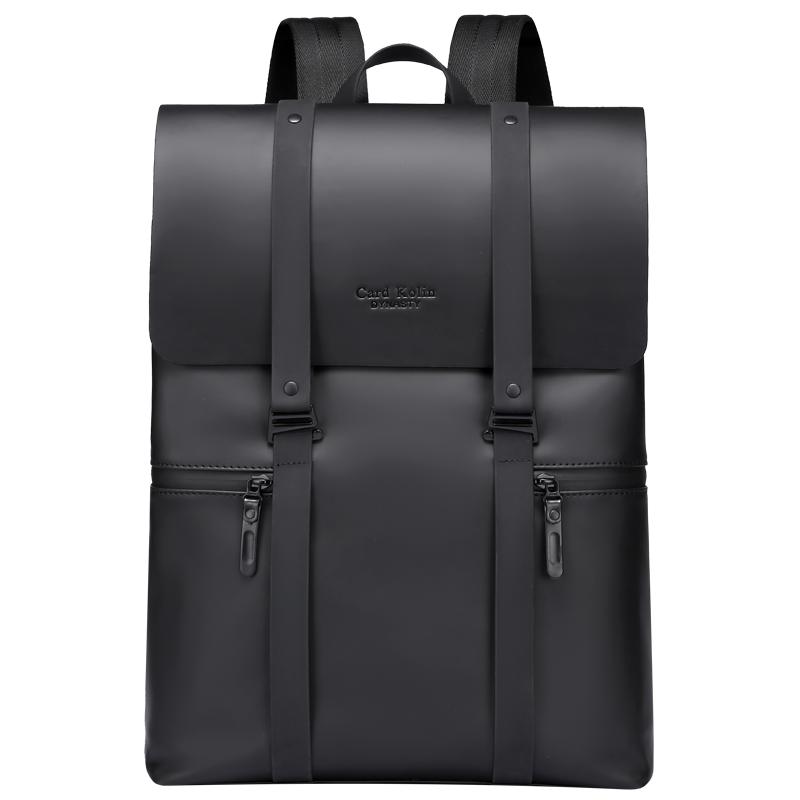 质感男士双肩背包休闲英伦青年包