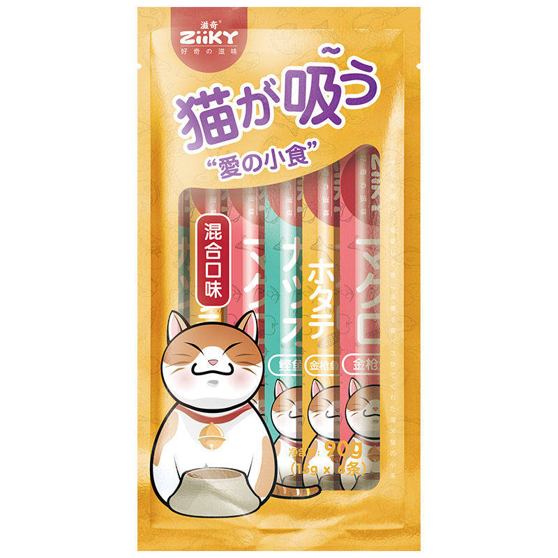 滋奇0淀粉猫条优质肉源