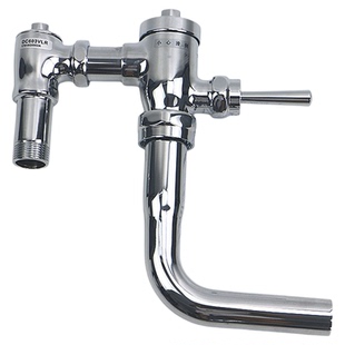 TOTO蹲便器冲水阀DC603VLR/FR手按脚踏式延时阀厕所蹲便器冲洗阀