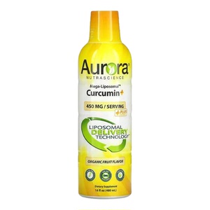 Aurora Nutrascience脂质体姜黄素液体补充剂含维C抵御力