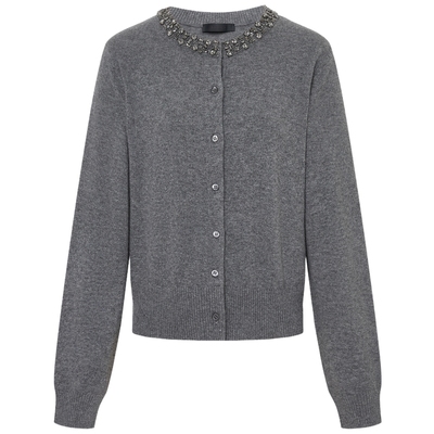 MOCO含羊毛羊绒针织开衫