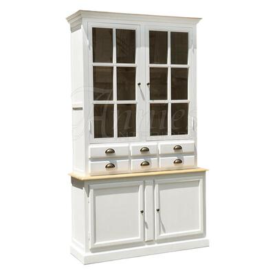 法式家具田园风格吉尔书柜白色
