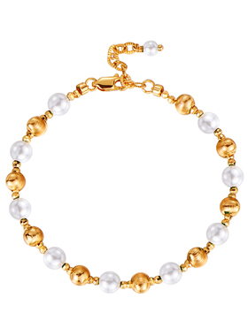 澳白转运金珠珍珠手链