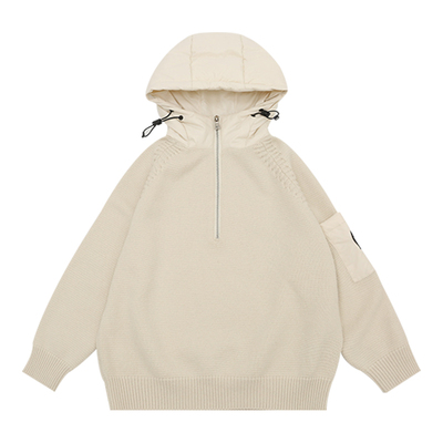 男童卫衣加绒连帽宝宝针织上衣厚