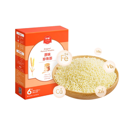 婴幼儿面条宝宝碎碎粒粒面蝴蝶面1一2岁辅食营养面条