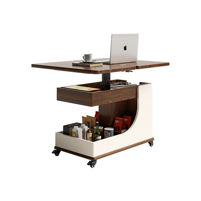 可移动折叠小茶几小推车沙发边几