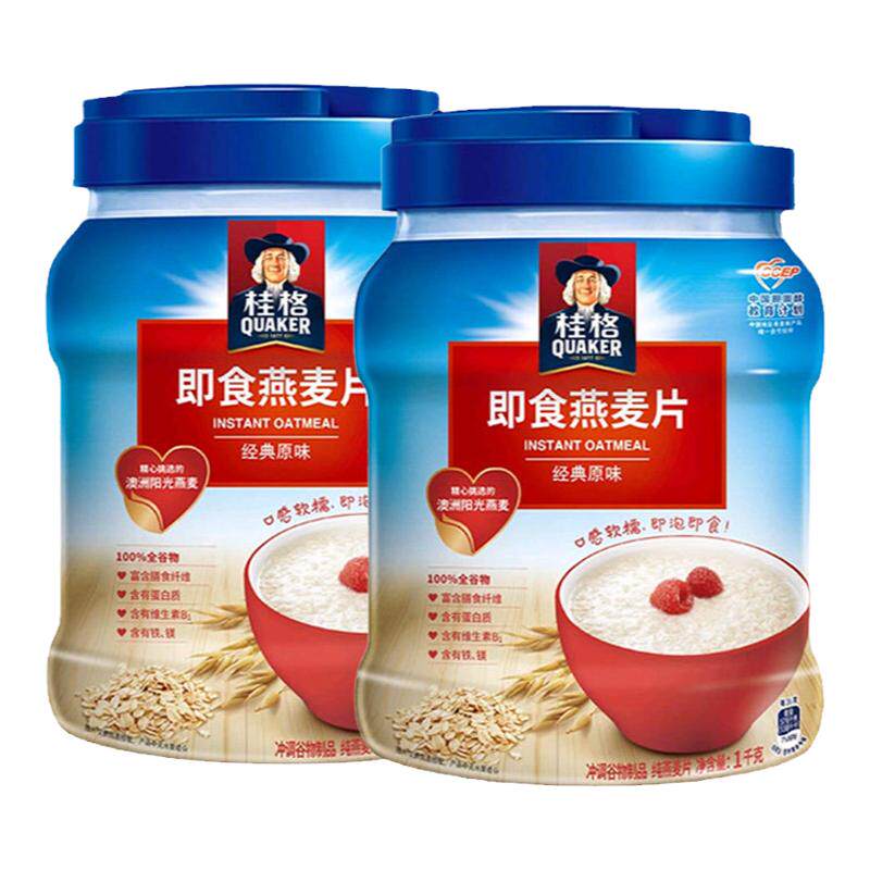 桂格原味1000g早餐速食燕麦片