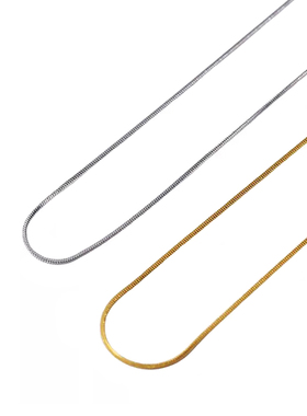 蛇骨链长款裸链叠戴链基础链