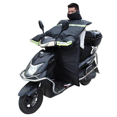 电动车加绒挡风被加大防水冬季