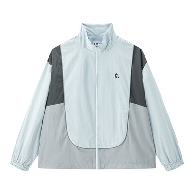 【商场同款】乐町春季新款撞色休闲便服夹克外套女C2BBF1504