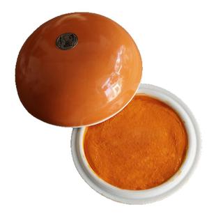 西泠印泥柿红瓷缸印泥印章专用便携印泥盒文房四宝书画礼品书法用品高级感商务伴手礼送礼生日创意礼物