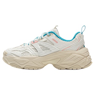 李宁红糖2 | 休闲鞋女鞋春季新款复古老爹鞋舒适厚底增高运动鞋子