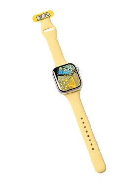 匠戴适用iWatch黄色系列表带