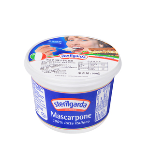 琪雷萨马斯卡膨芝士奶酪500g马斯卡彭布尼奶油提拉米苏蛋糕材料
