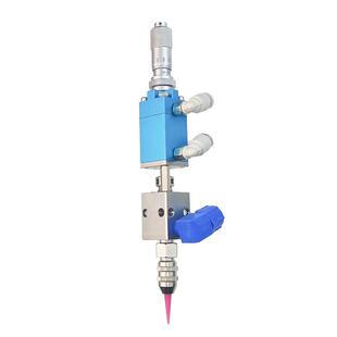 SDK-2121顶针式点胶阀 不锈钢料仓撞针阀 低粘度流体精度点胶套件
