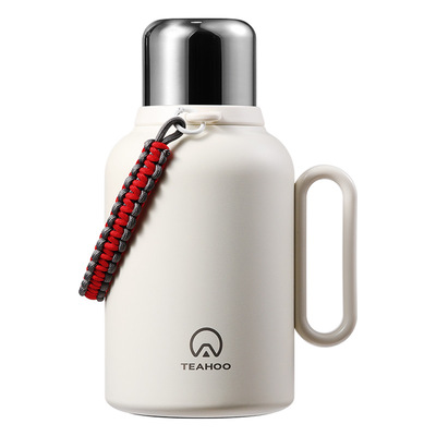 墩墩款保温杯，带杯盖喝水