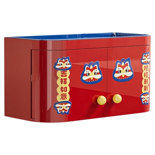 双开门卫生间纸巾盒壁挂背胶款免打孔抽纸卷纸洗脸巾置物架厕所