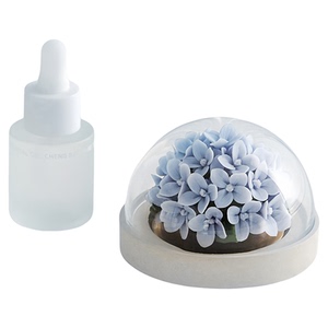 【生日礼物】呈白十二花神琉璃绣球非遗白瓷花香薰礼盒扩香摆件