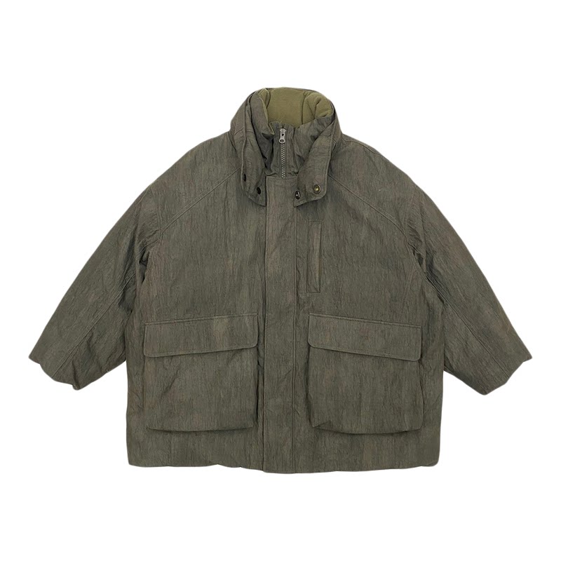 edo一度童装90白鸭绒工装羽绒服