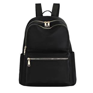 全布料双肩包女士逛街小背包新款牛津布轻便防水旅行包大容量包包