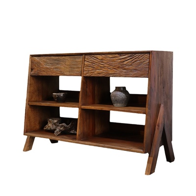 民宿实木入户边柜Ni+尼家中古风