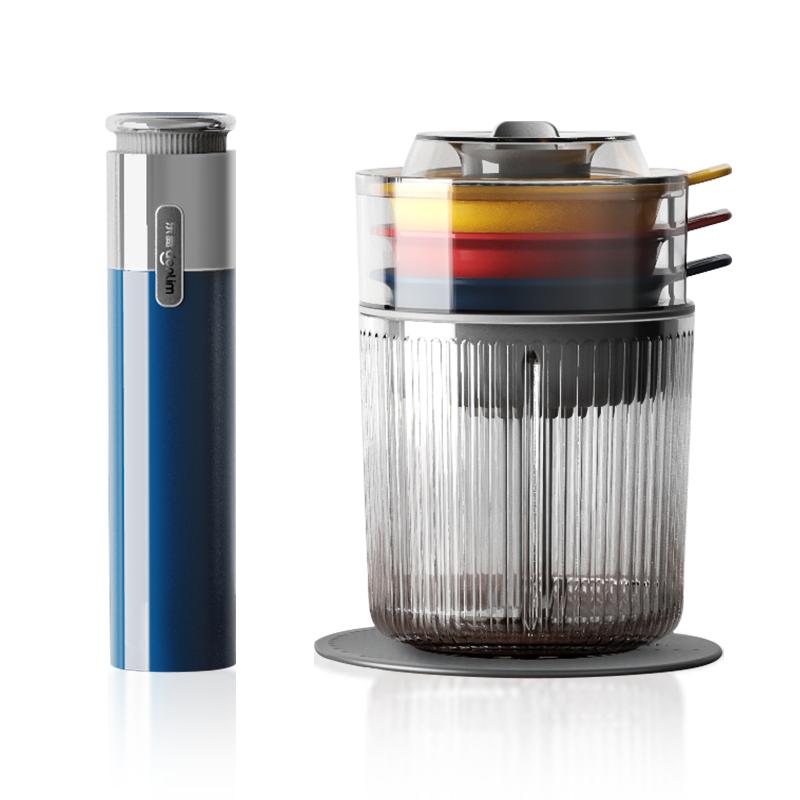 东菱佐料机绞肉机家用电动小型搅拌蒜泥全自动料理机辅食多功能