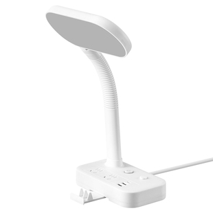 护眼台灯插座家用宿舍卧室床头灯多功能USB插排插板带长线插线板