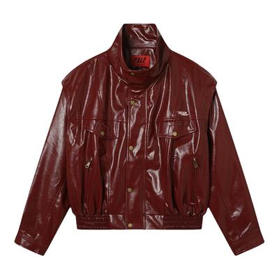 陈天润&符龙飞同款复古绣花夹克