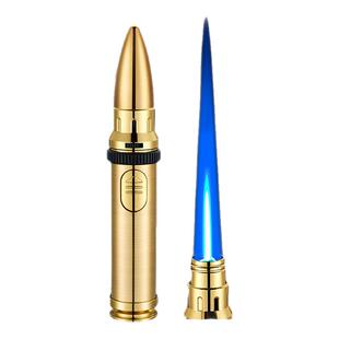 金属打火机防风充气创意个性点艾灸点火器雪茄焊接喷枪喷火枪专用