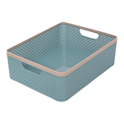 加厚塑料A4纸收纳筐小大盒子桌面