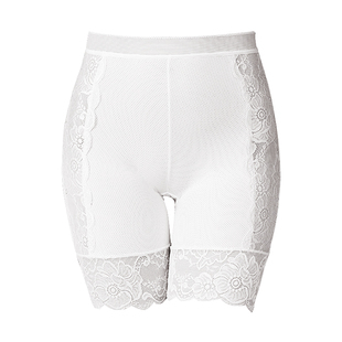 薄款打底内裤防走光安全裤蕾丝无痕高腰保险裤大码女性感平角短裤