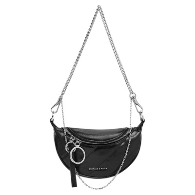 CHARLES&KEITH多背法链条斜挎包
