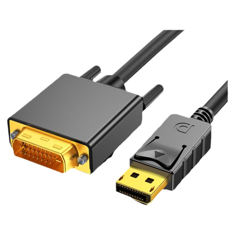 优联 DP转DVI转接头母显示器转接线Displayport显卡DPDVI连接线