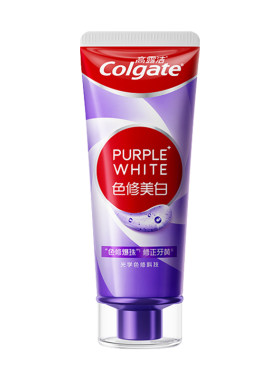 色修美白牙膏果味亮白牙齿