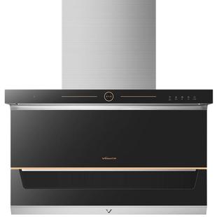 [实惠推荐]万和顶侧双吸油烟机7字型家用抽油烟机22立方爆炒WL730