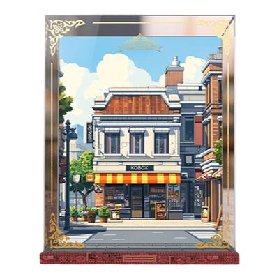 KGBOX模型积木10350英伦街角