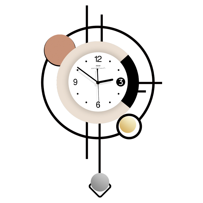 现代简约钟表挂钟客厅2025新款挂表餐厅创意艺术大气时钟挂墙家用