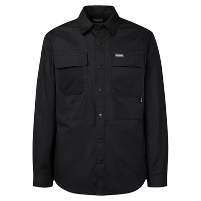 2025秋冬新款哥伦比亚户外男舒适休闲耐磨弹力长袖衬衫外套AE1594