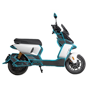 适用九号机械师二代MMAX2 110P装甲加厚贴纸保护贴膜电动车改装件