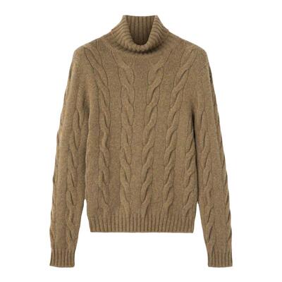 LoroPiana/诺悠翩雅男士针织衫精湛工艺高领超柔软混纺新款