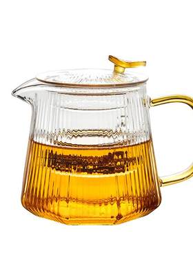HYU中式耐热玻璃茶水分离茶壶