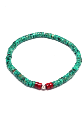 pohier原创限定联名红珠潮牌手链