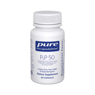 美国原装 Pure Encapsulations P5P 50 维生素B6磷酸吡哆醛60粒