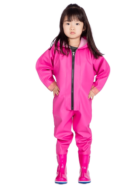 全身防水玩水服坐在水里也能玩